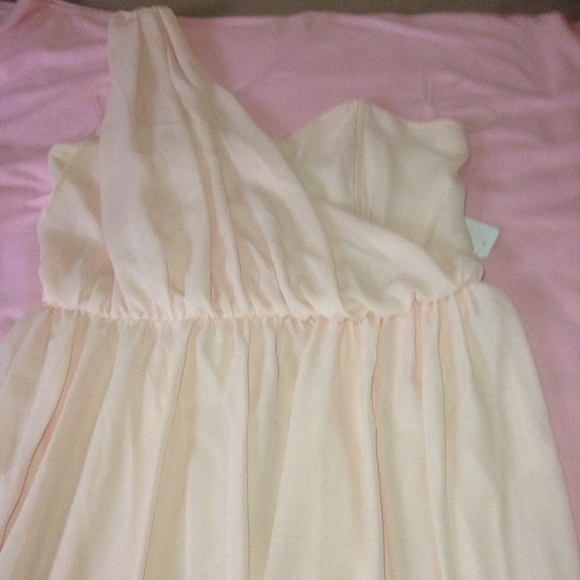 LONG ONE SHOULDER DRESS - Picture 4 of 5